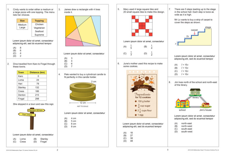 ICAS Year 8 Test Maths, English, Science & More ICAS Assessments