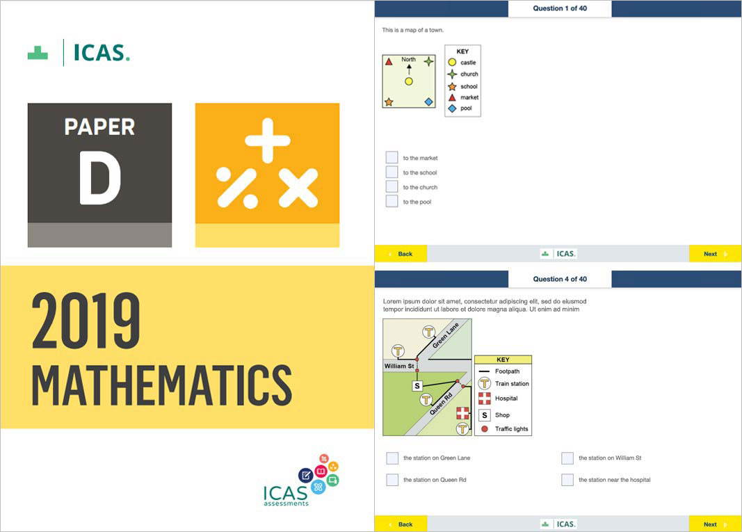 ICAS Maths past paper 2019